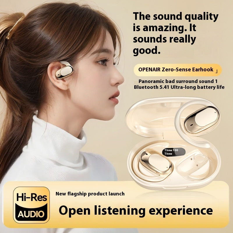 Casque Bluetooth à conduction osseuse, longue durée de vie, batterie ultra longue durée