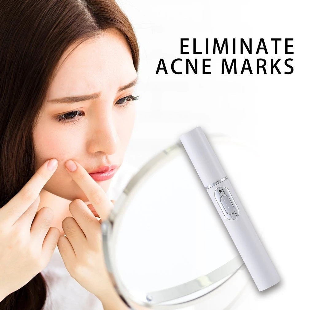 Blue Light Therapy Acne Laser Pen Soft Scar Wrinkle Removal Treatment Device Skin Care Beauty Equipment - No logo