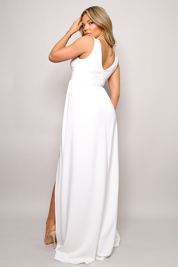Aurora Empire Waist Maxi Dress