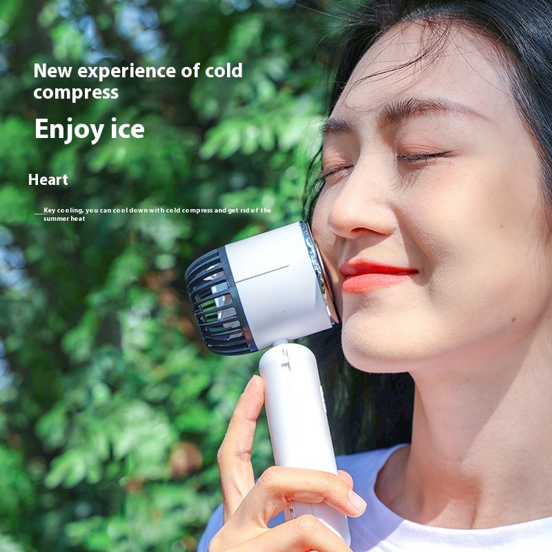 Ventilateur sans balais à compression de glace avec chargement USB