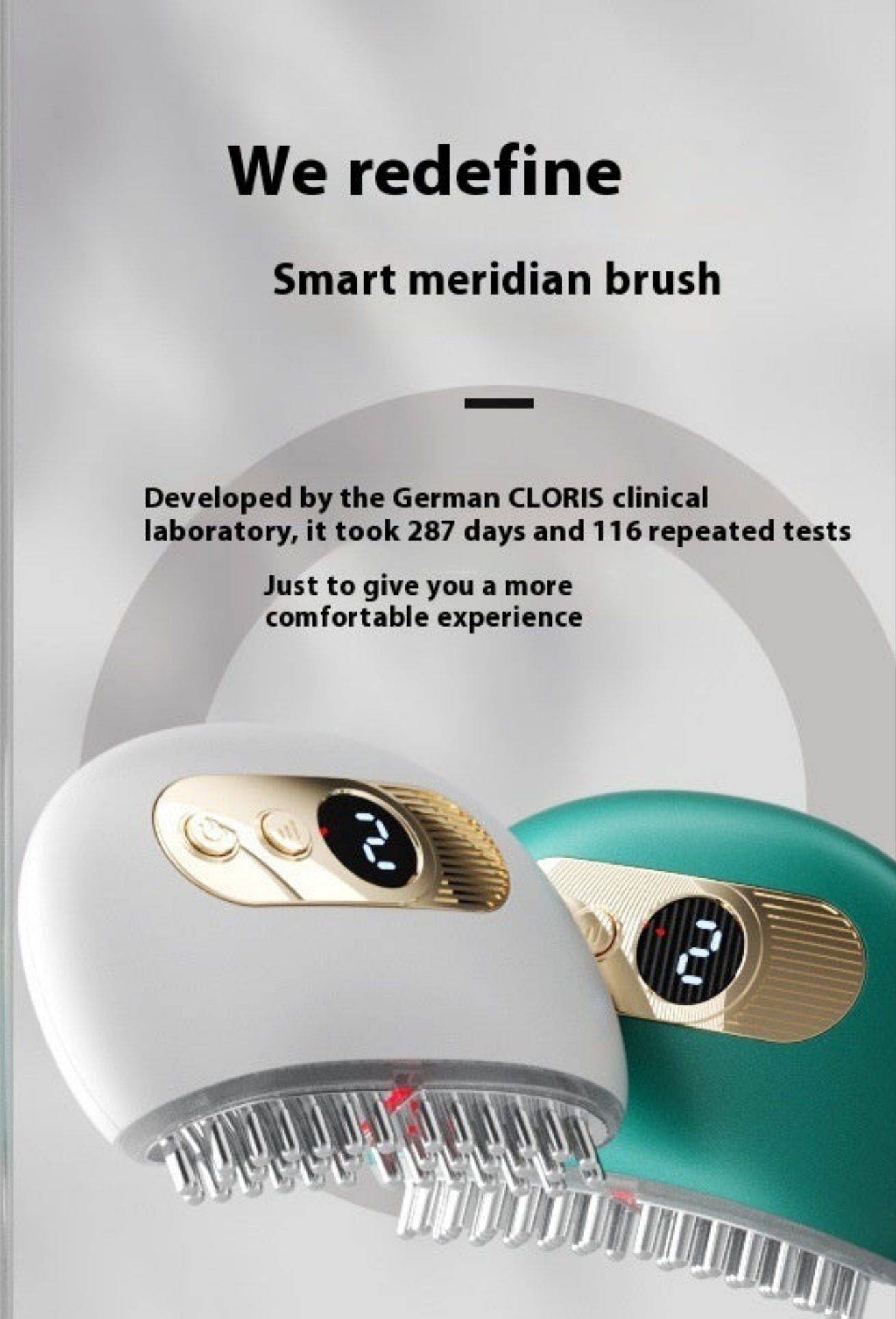 Peigne de grattage intelligent pour massage des épaules et du cou, grattoir méridien