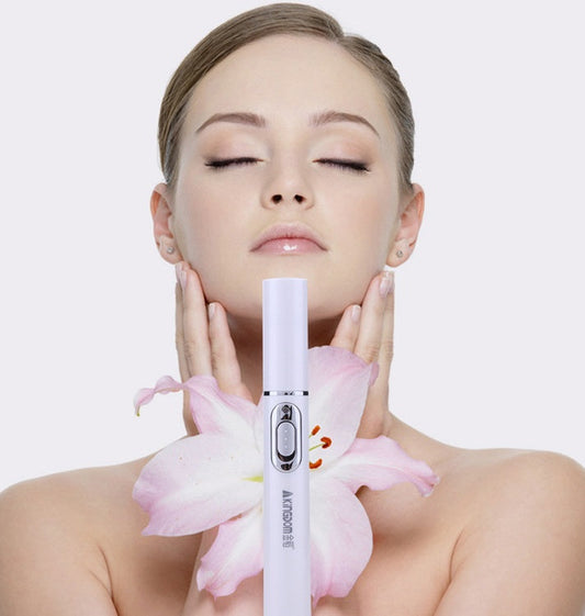 Blue Light Therapy Acne Laser Pen Soft Scar Wrinkle Removal Treatment Device Skin Care Beauty Equipment - No logo